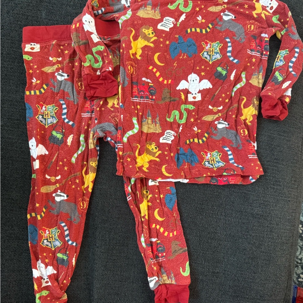 ORIGINAL little sleepies HARRY POTTER long sleeve/pants VERY GOOD CONDITION